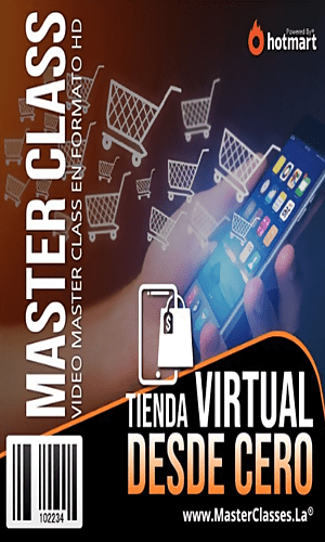 Portada de Master Class Tienda Virtual Desde Cero