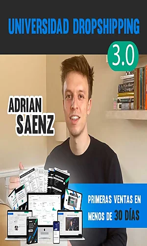Portada de Universidad Dropshipping 3.0 Adrian Saenz