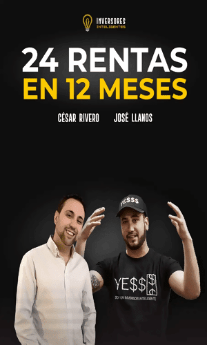 Portada de 24 Rentas en 12 Meses Cesar Rivero y Jose Llanos