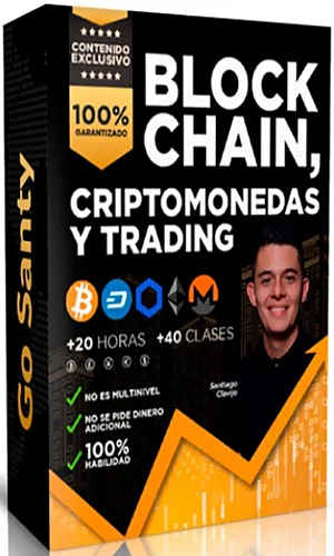 Portada de Blockchain Criptomonedas y Trading Santiago Arias