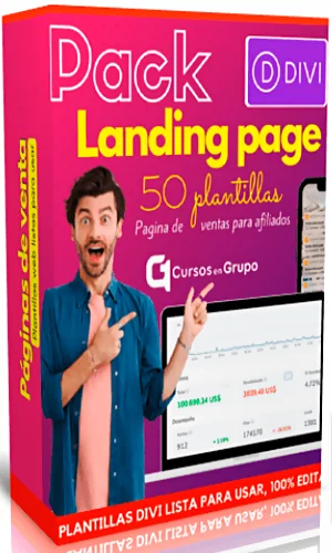 Portada de Divi Plantillas Pagina de Ventas para Afiliados