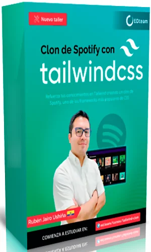 Taller Crea Un Clon de Spotify con Tailwind