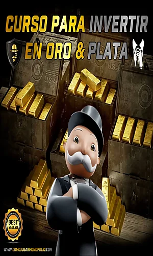 Portada de para Invertir en Oro y Plata Mr Monopoly