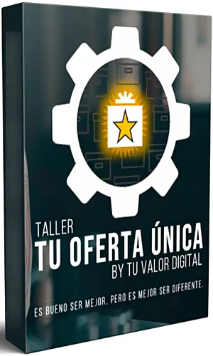 Taller Tu Oferta Unica Tu Valor Digital