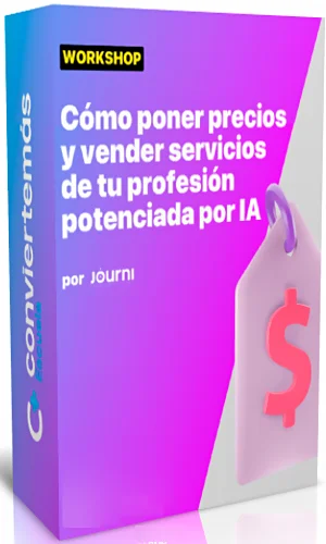 Workshop Como Poner Precios y Vender Servicios de Tu Profesión Convierte Más