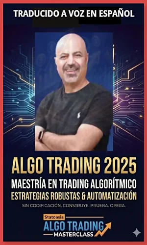 Portada de de Trading Algoritmico Algotrading Traducido A Voz en Español