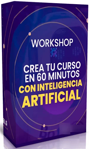 Portada de Workshop Crea Tu Curso en 60 Minutos con IA