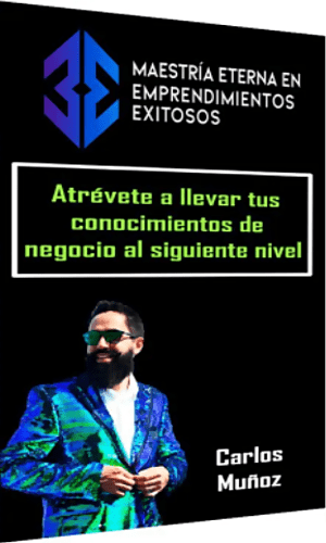 Portada de Maestria en Emprendimientos Exitosos Carlos Muñoz